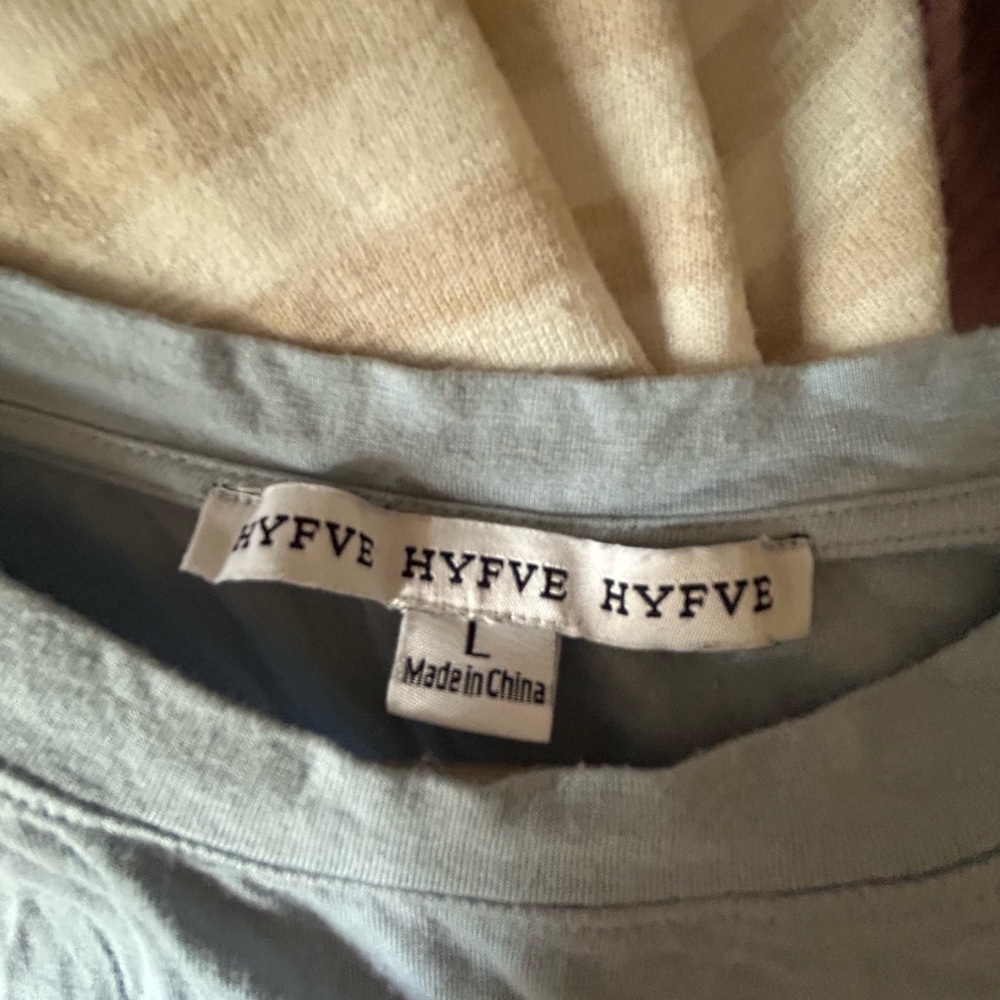 HYFVE Light Blue Relaxed Top